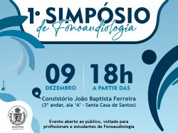 I Simpósio de Fonoaudiologia da Santa Casa de Santos